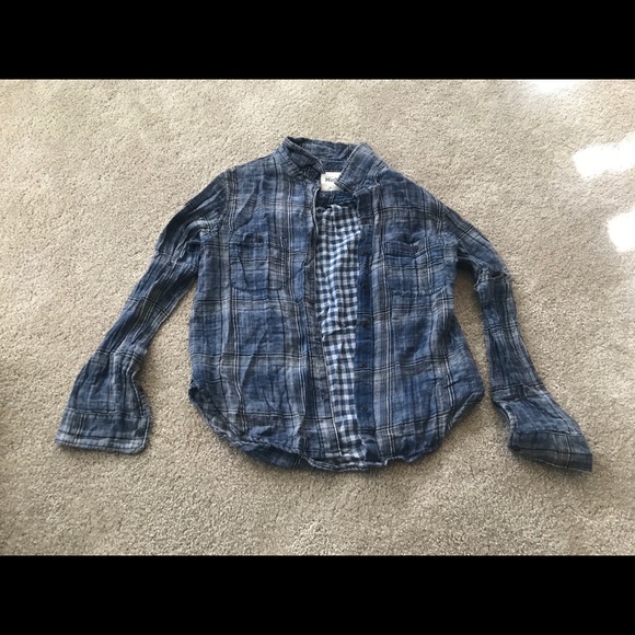 blue flannel - Picture 1 of 3